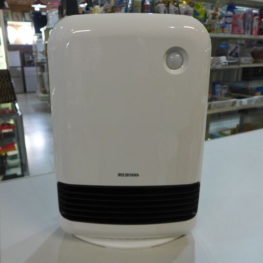 IRIS アイリス 大風量セラミックファンヒーター JCH-12TD4-W 2019年製 【モノ市場東海店】 130
