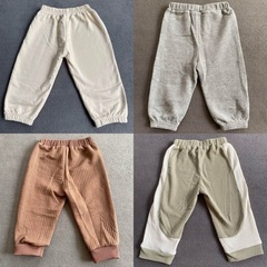 ベビー セットアップ トレーナー ニット 上下セット 70 80 秋冬 SHEIN 子供服の画像