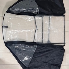 アップリカ純正　レインカバー/ベビーカー用の画像