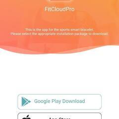 スマートウォッチ　ピンク　時計　心拍数　体温　fitの画像