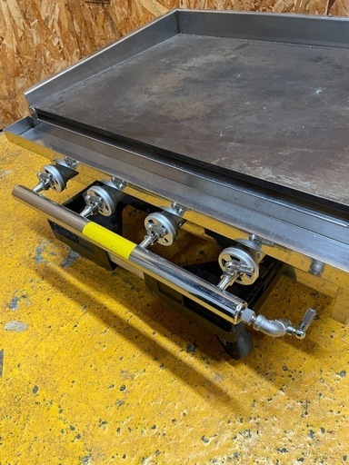 C(6882)業務用 鉄板焼き器 鉄板 グリドル 都市ガス用 W630D600H230 厨房用 厨房機器 飲食店 店舗用 中古品 直接引き取り歓迎 大阪 C(6882)業務用 鉄板焼き器 鉄板 グリドル 都市ガス用 W630D600H230