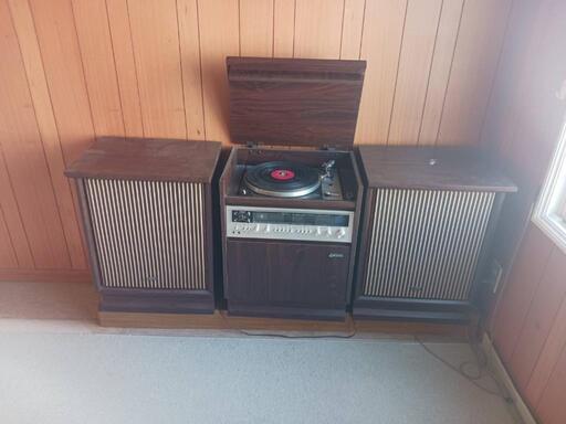 オーディオ レトロ レコード インテリア