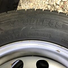 ☆彡軽自動車用・ホイル・スタッドレスタイヤ・４本セット！軽トラ・軽貨物など・145/80-R13の画像