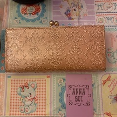 ANNA SUI アナスイ 長財布 美品 ピンク系の画像