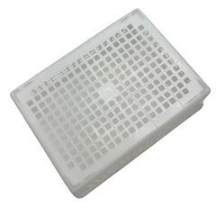 A4スタッキングバスケット 収納ケース ホワイト グレー 10点 まとめ売りの画像
