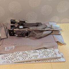 Aprica アップリカ　ココネルエアー　ココアブラウン　折り畳みベッドの画像