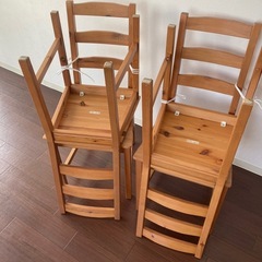 IKEA 椅子　4脚　イケア