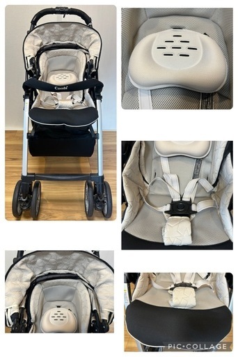 [※終了致しました]　超美品！！Combi ベビーカー/エッグショック/防寒カバー/その他付属品あり