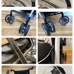 [※終了致しました]　超美品！！Combi ベビーカー/エッグショック/防寒カバー/その他付属品ありの画像