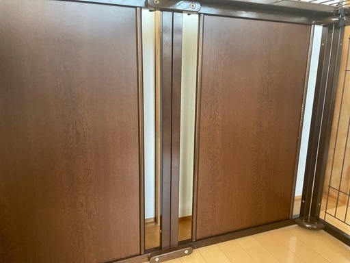 Kiinus キーヌス木製ペット家具専門店　ペットサークル屋根付き