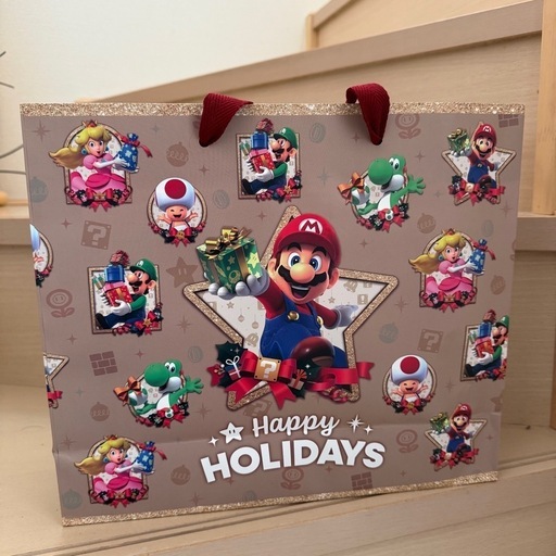 【新品未開封/マリオ紙袋付き】Nintendo Switch本体有機EL Joy-Conホワイト