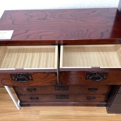 【取りに来られる方限定！！】襷簞笥　飛鳥工芸品家具５段の画像