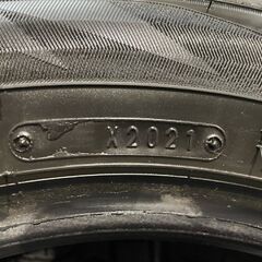 DUNLOP WINTER MAXX WM02 185/60R15 15インチ スタッドレス 4本 21年製 バリ溝 カローラフィールダー スイフト MINI等　(MTR292)クレジットカード QRコード決済可能の画像