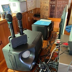 家庭用カラオケセット2024最終曲収録、値下げしました。の画像