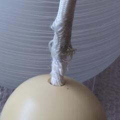 ヤマギワ 和風ペンダントライト 糸巻き摺りガラスの画像