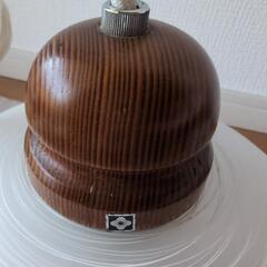 ヤマギワ 和風ペンダントライト 糸巻き摺りガラスの画像