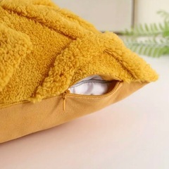 【美品】クッションカバー フェイクファーの画像