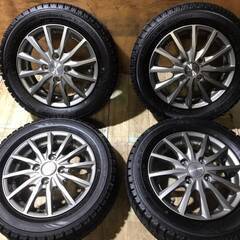 ☆バリ溝〜九部山 美品 軽自動車 スタッドレス ☆LEBEN　1...