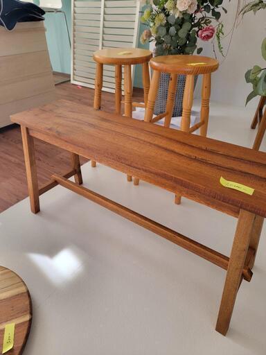 【値下げ】木製ベンチ定価15,950円