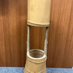 竹製　花入れ　花器