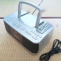 東芝　CDが聞けないCDラジカセ　の画像