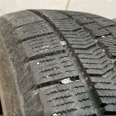 BS BRIDGESTONE BLIZZAK VRX2 185/60R15 15インチ スタッドレス 2本 21年製 バリ溝 フィットシャトル インサイト等　(MTL587) クレジットカード QRコード決済可能の画像