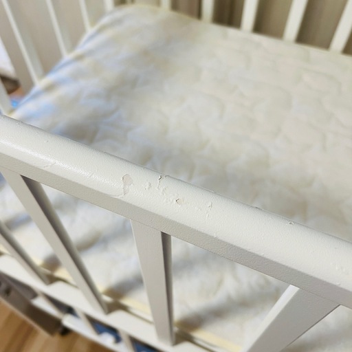 KATOJI ハイポジション　ベビーベッド ホワイト 立ちベッド4ポジション（ホワイト）」について｜カトージの商品