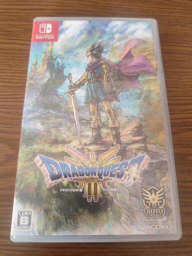 売れました!!【美品】ドラクエ3 リメイク Switch