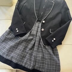 女児フォーマルワンピースセット卒業式発表会の画像