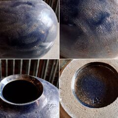 苧坂恒治作 壺 つぼ 花瓶 花器 花入れ　/MJ-1065 1Fの画像