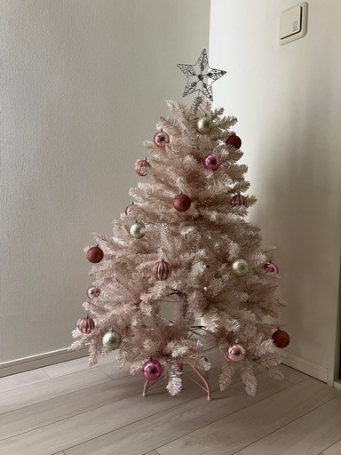 フランフラン  LED照明付きクリスマスツリー120センチ