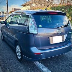 プレマシー20S　H20　車検7/5　走行90000ｋ　純正ＨＤＤナビ＆地デジＴＶ　カラーバックカメラ　ＥＴＣ　両側パワースライドドア　カードキー　16AW　キセノン　３列7人乗　1オーナーの画像