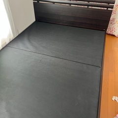 ダブルベットとマットレス(お譲り先決まりました