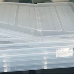 ベッド下収納キャスター付き 衣装ケースの画像