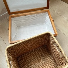 籠 4つセットの画像