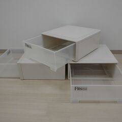 衣装ケース3個【小金井市民限定】（小金井市再生家具）品番：12-04-14 ※新規優先の画像