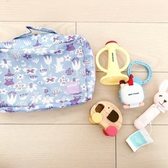 MIKIHOUSE ミキハウス bebe ラトル ベビーおもちゃ...