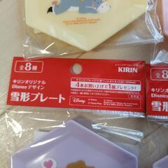 ディズニーデザイン　雪形プレートの画像