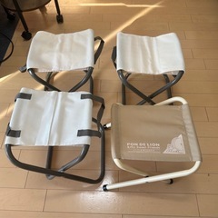 アウトドアチェア　運動会やイベントにいかがでしょうか？