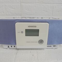 ケンウッド パーソナルステレオシステム CR-A7USB リモコン、取説、ACアダプタ、FMアンテナ付き KENWOOD 札幌市 白石店の画像