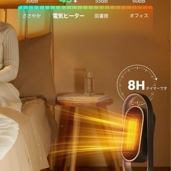 激安　残り2名限定特別価格✨新品✨未開封　セラミックヒーターの画像