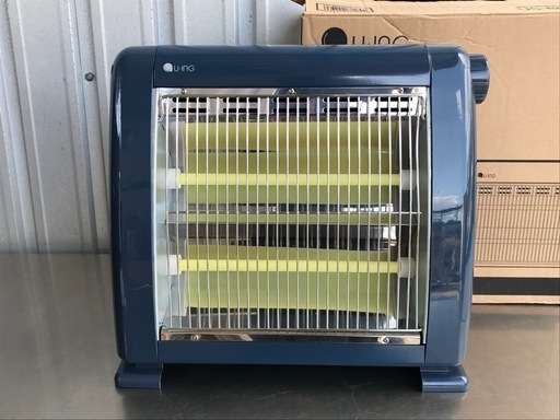 R104◇美品 遠赤外線電気ストーブ◇800W◇ブルー◇US-803E