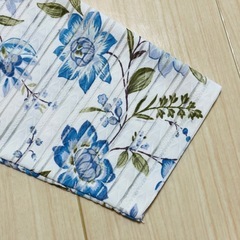【新品】レディース トップス 花柄 お洒落着 カットソー 8分袖 L 春 秋の画像