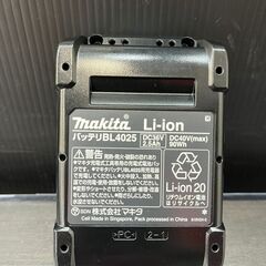 【中古】マキタ　バッテリー　5回　BL4025【ハンズクラフト熊本けやき通り店】