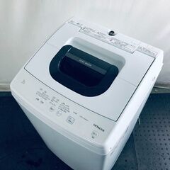 ID:sc12523 日立 HITACHI 洗濯機 一人暮らし 中古 2022年製 全自動洗濯機 5.0kg ホワイト 送風 乾燥機能付き NW-50G(W)  【リユース品：状態B】【送料無料】【設置費用無料】