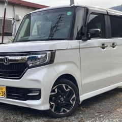 ホンダ　N-BOXカスタム　ターボ　両側電動スライドドア　ナビ　...