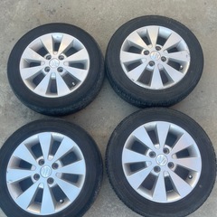 溝有　155/65R14 ワゴンR 純正アルミホイール　MH23...