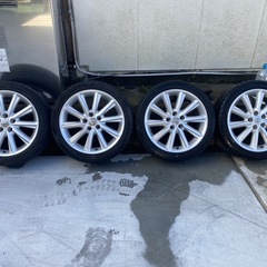 トヨタ純正 18インチ 7.5J +45 PCD 114.3 5穴 アルミホイール 4本