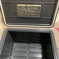 PLUKY プラッキー　クーラーボックス ベルト付き　釣り　ナガイ　水色の画像