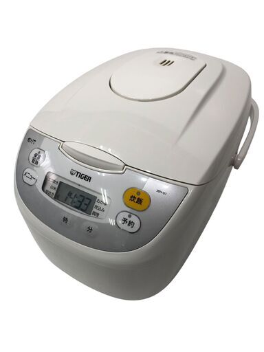 24R584 ジ4 TIGER タイガー マイコン炊飯ジャー 1升炊き 10合炊き ホワイト JBH-G181 炊飯器 中古品